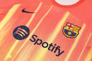 Kit Treino adulto - Camisa e Shorts - Barcelona Nike 23/24 - Laranja e vermelho e azul