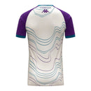 Camisa Fiorentina Pré-jogo I 25/26 - Torcedor Kappa Masculina - Branca e roxa