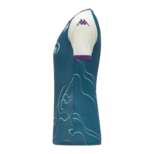 Camisa Fiorentina Pré-jogo II 25/26 - Torcedor Kappa Masculina - Azul