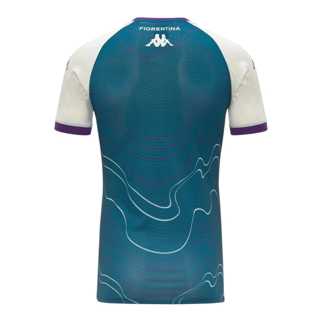 Camisa Fiorentina Pré-jogo II 25/26 - Torcedor Kappa Masculina - Azul