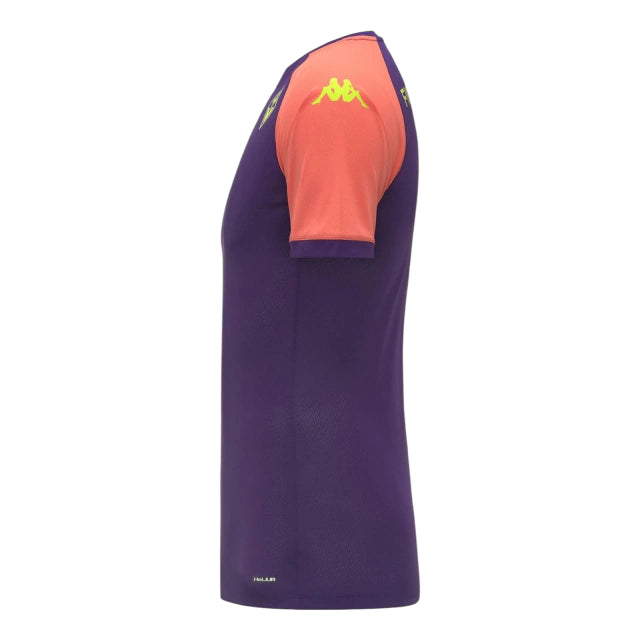 Camisa Fiorentina Treino 25/26 - Torcedor Kappa Masculina - Roxa e laranja