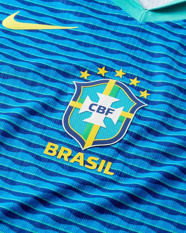 Camisa Seleção Brasileira II 24/25 - Torcedor Nike Masculina - Azul com detalhes em verde