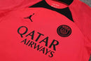 Kit Treino adulto - Camisa e Shorts - Paris Saint-Germain Nike 23/24 - Vermelho e preto