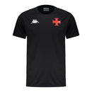 Camisa Vasco da Gama Treino 25/26 - Torcedor Kappa Masculina - Preta