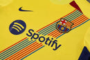 Kit Treino adulto - Camisa e Shorts - Barcelona Nike 23/24 - Amarelo e azul