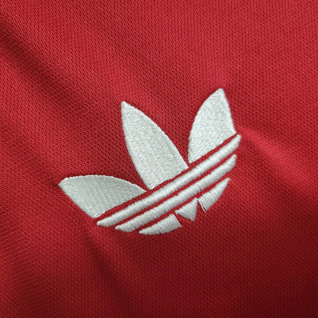 Camisa Seleção do México Edição especial 23/24 - Torcedor Adidas Masculina - Vermelha com detalhes em branco