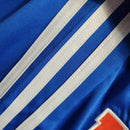 Kit Infantil Universidade de Chile I 23/24- Adidas - Azul com detalhes em vermelho e branco