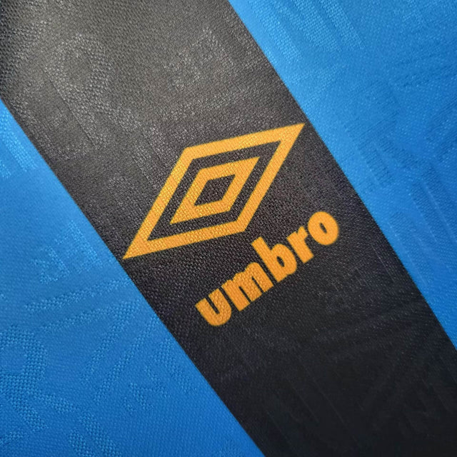 Camisa Retrô Inter de Milão I 1992/1993 - Masculina Umbro - Azul e preta