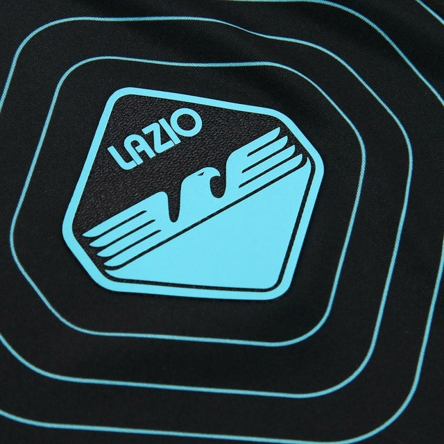 Camisa Lazio III 24/25 - Torcedor Mizuno Masculina - Preta