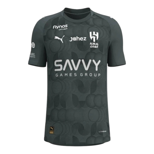 Camisa Al-Hilal III 25/26 - Torcedor Puma Masculina - Cinza