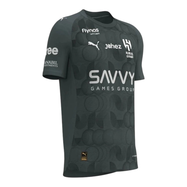 Camisa Al-Hilal III 25/26 - Torcedor Puma Masculina - Cinza