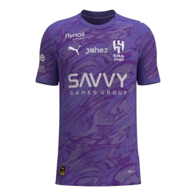 Camisa Al-Hilal Goleiro II 25/26 - Torcedor Puma Masculina - Roxa