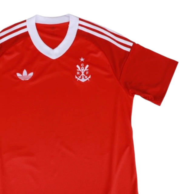 Camisa Flamengo Goleiro IV 25/26 - Torcedor Adidas Masculina - Vermelha