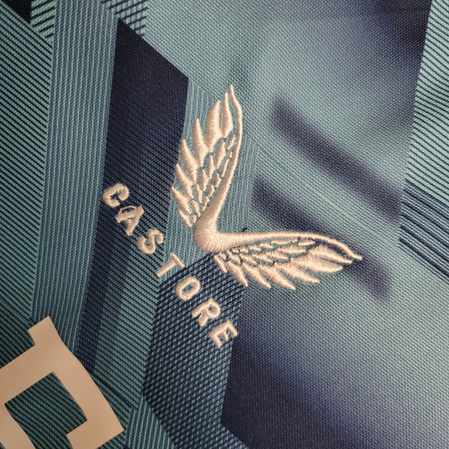 Kit Infantil Feyenoord Rotterdam II 23/24 - Castore - Azul com detalhes em branco