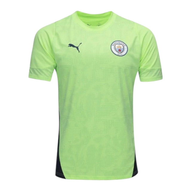 Camisa Manchester City Treino 25/26 - Torcedor Puma Masculina - Verde