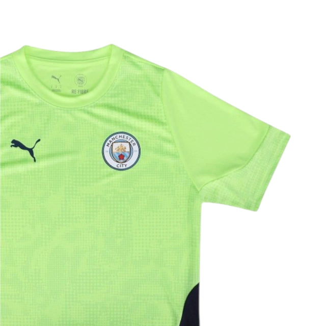 Camisa Manchester City Treino 25/26 - Torcedor Puma Masculina - Verde