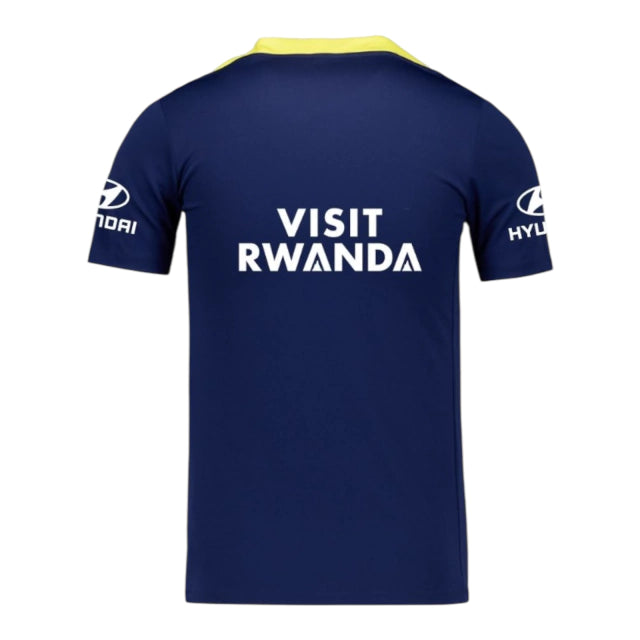 Camisa Atlético de Madrid Treino 25/26 - Torcedor Nike Masculina - Azul e amarela