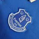 Kit Infantil Everton I 23/24 - Hummel - Azul com detalhes em branco