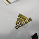 Kit Infantil Real Madrid I Retrô 11/12 - Adidas - Branco com detalhes em dourado