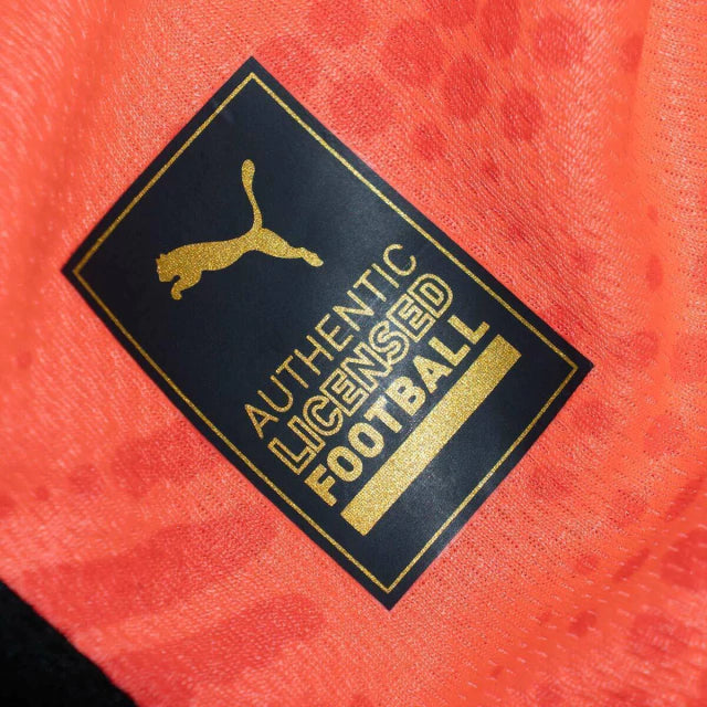 Camisa Red Bull Bragantino Goleiro III 25/26 - Torcedor Puma Masculina - Laranja