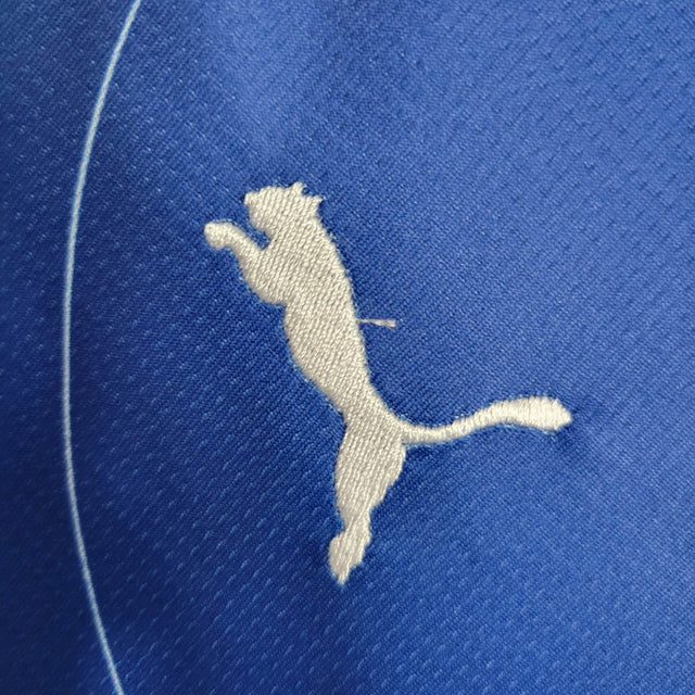 Kit Infantil Marseille II 23/24 - Puma - Azul com detalhes em branco