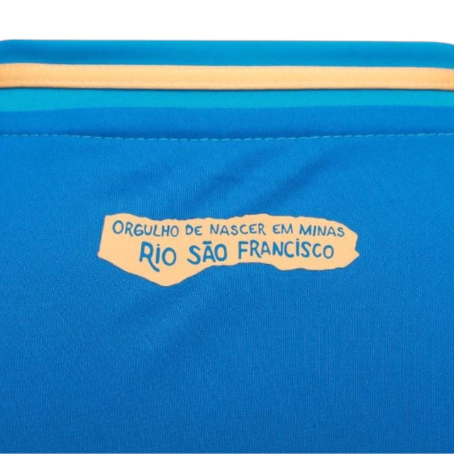 Camisa Cruzeiro III 25/26 - Torcedor Adidas Masculina - Azul com detalhes em dourado