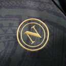 Kit Infantil Napoli II 23/24 - EA7 - Preto com detalhes em verde