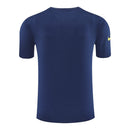 Camisa Atlético de Madrid Pré-jogo II 25/26 - Torcedor Nike Masculina - Azul e amarela