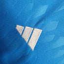 Kit Infantil Real Madrid Goleiro I 23/24 - Adidas - Azul com detalhes em preto e branco