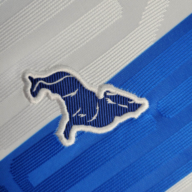 Camisa Paysandu I 24/25 -  Lobo Feminina - Branca com listra azul