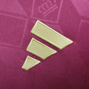 Camisa Bélgica I 24/25 -  Adidas Feminina - Vermelha com detalhes em preto e dourado