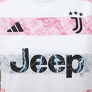 Camisa Juventus II 23/24 -  Adidas Feminina - Branca com detalhes em rosa