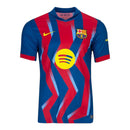 Camisa Barcelona IV 25/26 - Torcedor Nike Masculina - Azul e vermelha