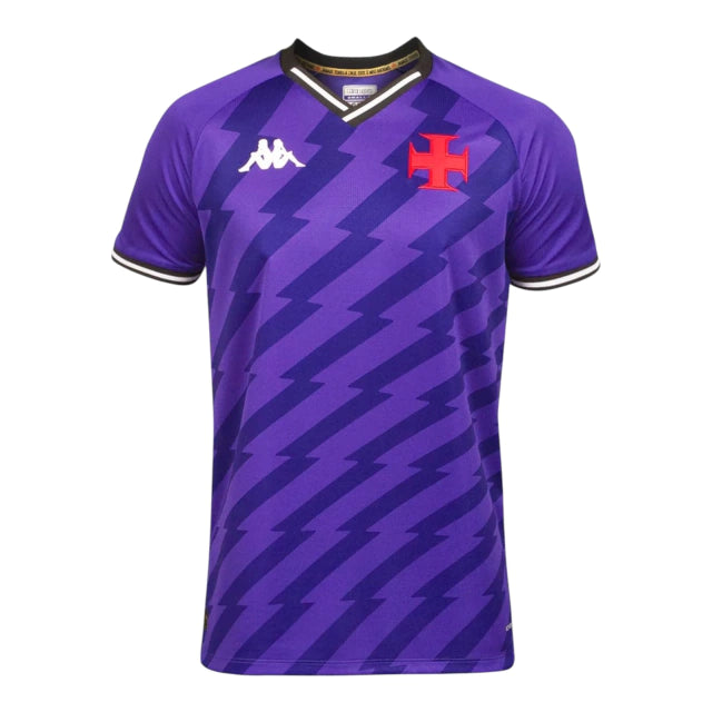 Camisa Vasco da Gama Goleiro II 25/26 - Torcedor Kappa Masculina - Roxa