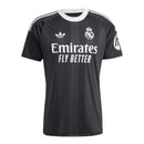 Camisa Real Madrid Goleiro IV 25/26 - Torcedor Adidas Masculina - Preta