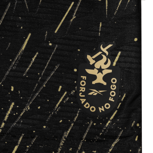 Camisa Botafogo II 24/25 -  Reebok Feminina - Preta com detalhes em dourado