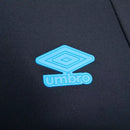 Jaqueta Corta-Vento Grêmio 25/26 - Masculina Umbro - Cinza com detalhes em azul