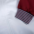 Jaqueta Corta-Vento Seleção Inglaterra I 24/25 - Masculina Nike - Branca com detalhes em azul e vermelho