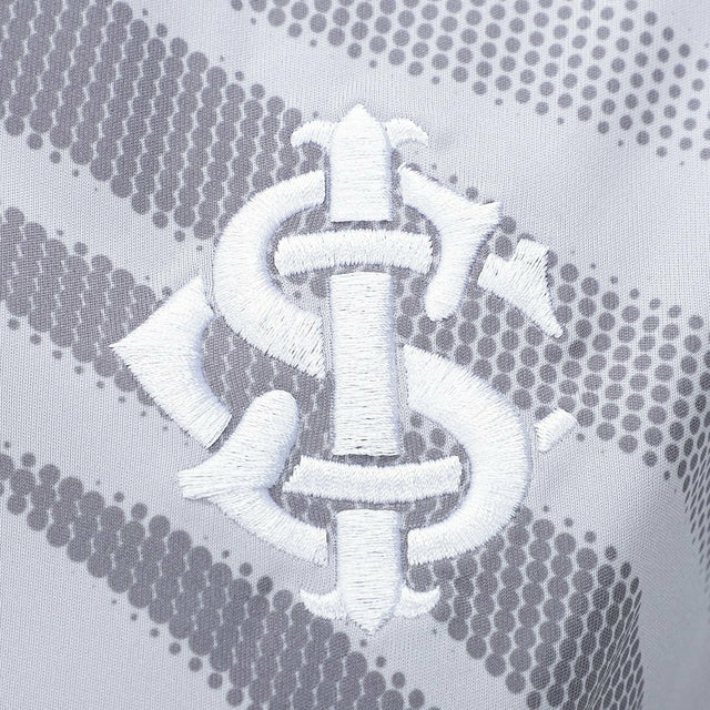 Camisa Internacional III 24/25 -  Adidas Feminina - Cinza com detalhes em vermelho