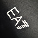 Camisa Napoli I Treino 23/24 - Torcedor EA7 Masculina - Preta com detalhes em azul