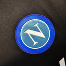 Camisa Napoli I Treino 23/24 - Torcedor EA7 Masculina - Preta com detalhes em azul