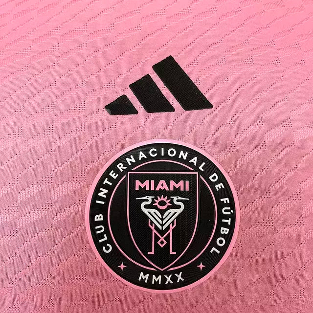 Camisa Inter Miami II 24/25 - Jogador Adidas Masculina - Rosa com detalhes em preto