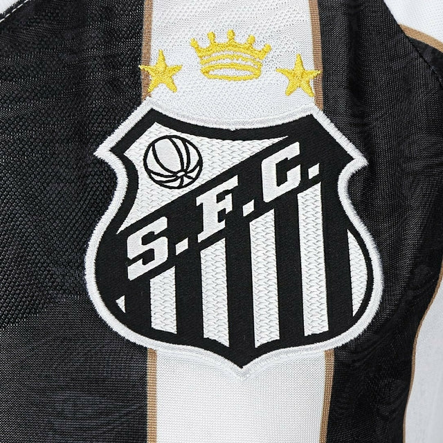 Camisa Santos II 24/25 -  Umbro Feminina - Branca e preta