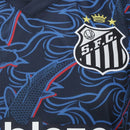 Camisa Santos III 23/24 -  Umbro Feminina - Azul com detalhes em vermelho