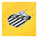 Camisa Retrô Santos Brasil Copa 2022 - Masculina - Amarela com detalhes em verde