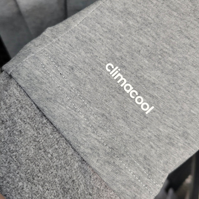 Camisa Retrô Real Madrid II 15/16 - Masculina Adidas - Cinza com detalhes em verde limão