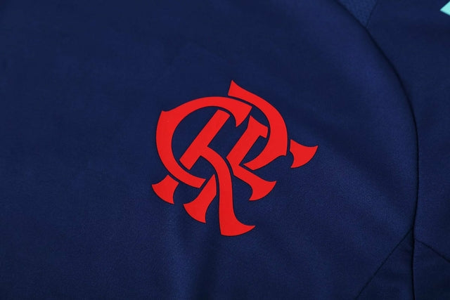 Kit Treino adulto - Camisa e Shorts - Flamengo Adidas 25/26 - Azul