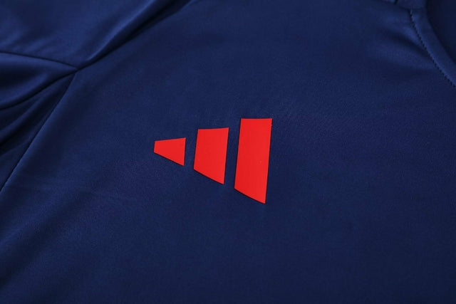 Kit Treino adulto - Camisa e Shorts - Flamengo Adidas 25/26 - Azul