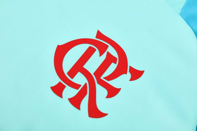 Kit Treino adulto - Camisa e Shorts - Flamengo Adidas 25/26 - Azul