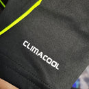 Camisa Retrô Real Madrid II 10/11 - Masculina Adidas - Preta com detalhes em branco e verde limão